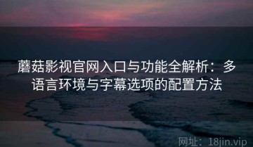 蘑菇影视官网入口与功能全解析：多语言环境与字幕选项的配置方法