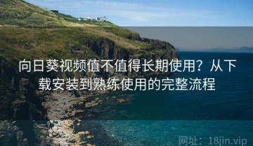 向日葵视频值不值得长期使用？从下载安装到熟练使用的完整流程