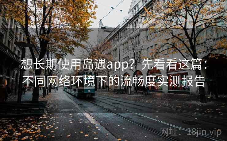 想长期使用岛遇app？先看看这篇：不同网络环境下的流畅度实测报告