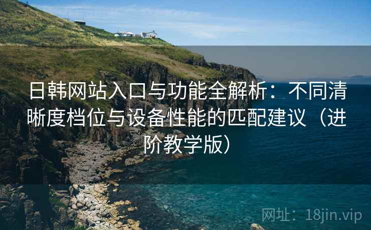日韩网站入口与功能全解析：不同清晰度档位与设备性能的匹配建议（进阶教学版）