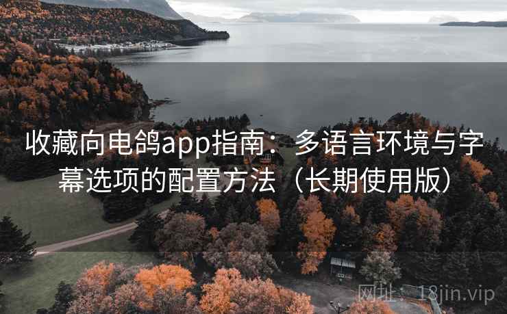 收藏向电鸽app指南:多语言环境与字幕选项的配置方法(长期使用版) 收藏向电鸽app指南:多语言环境与字幕选项的配置方法(长期使用版)