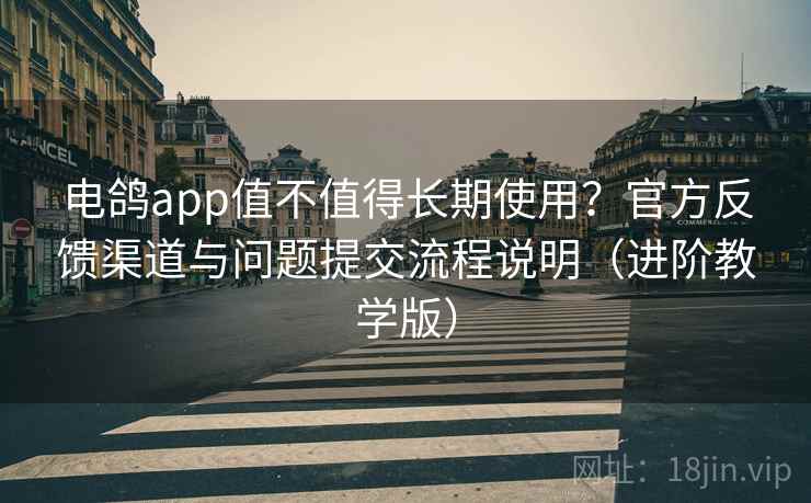电鸽app值不值得长期使用?官方反馈渠道与问题提交流程说明(进阶教学版) 电鸽app值不值得长期使用?官方反馈渠道与问题提交流程说明(进阶教学版)